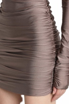 The Andamane Oleandra Dress In Grey Polyamide