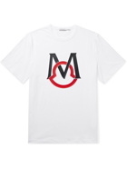 MONCLER - Logo-Appliquéd Cotton-Jersey T-Shirt - White - XXL