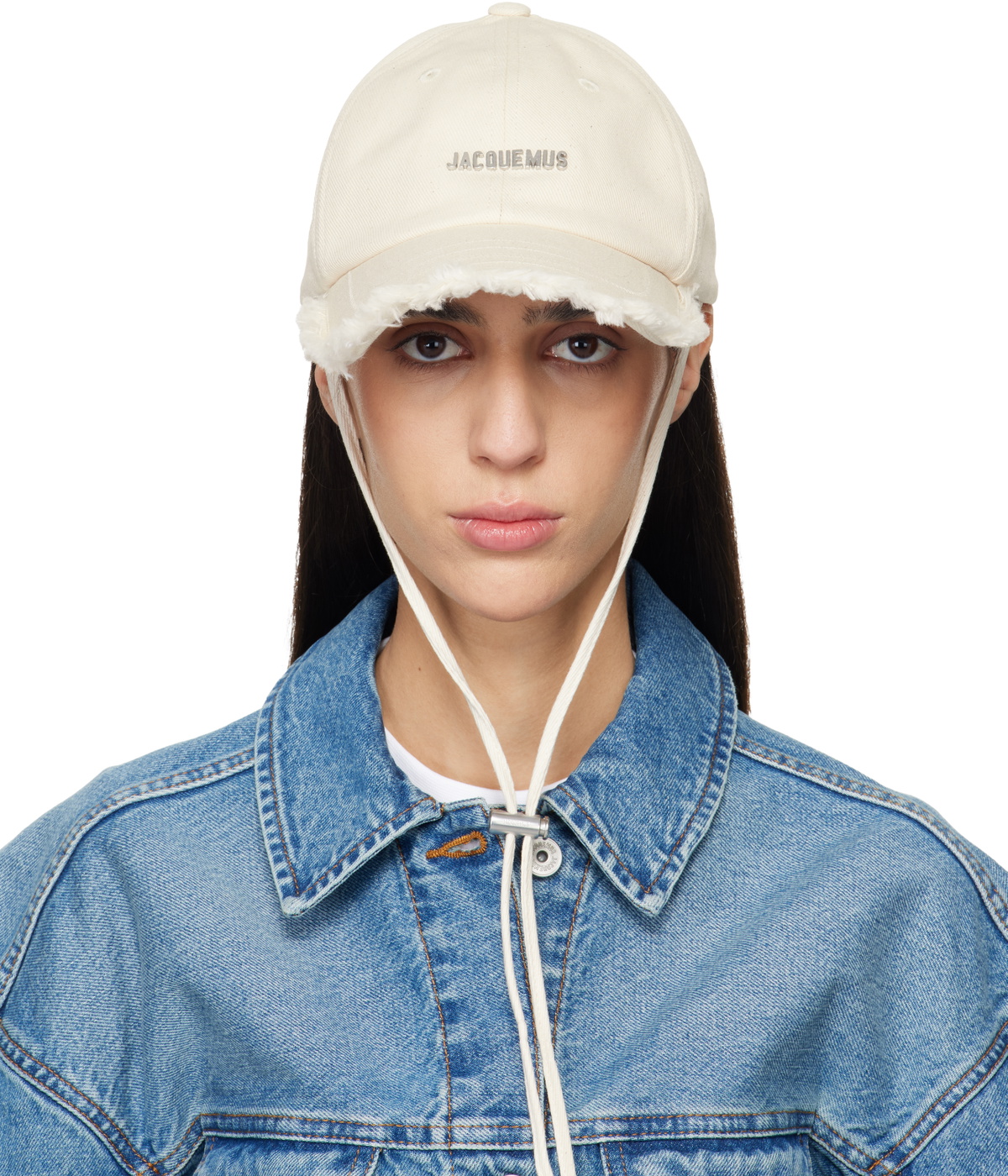 JACQUEMUS Black Les Classiques 'La casquette Jacquemus' Cap Jacquemus
