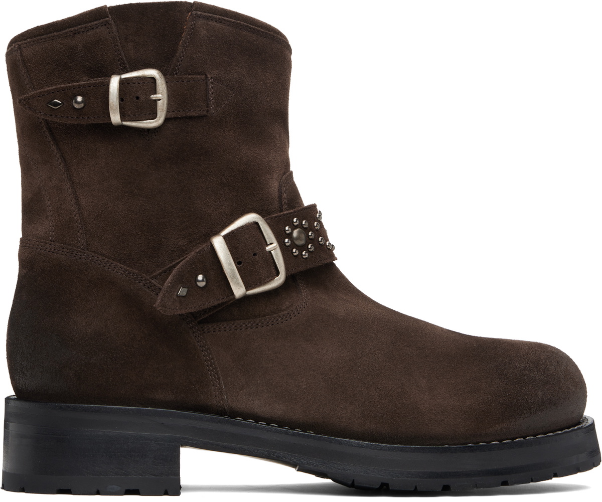 Second/Layer Brown Rider Boots