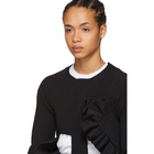 Comme des Garcons Black Cutout Sweater