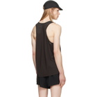 Satisfy Burgundy Space‑O Singlet Tank Top