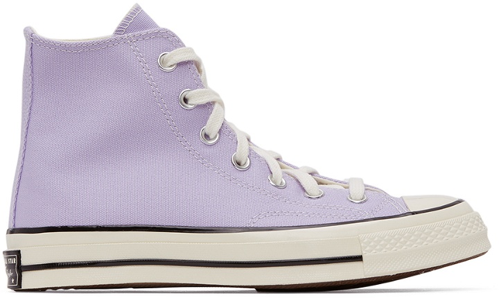Photo: Converse Purple Chuck 70 High Sneakers