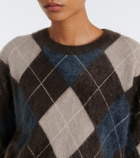 Lisa Yang Margy argyle cashmere sweater