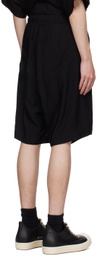Julius Black Drawstring Shorts