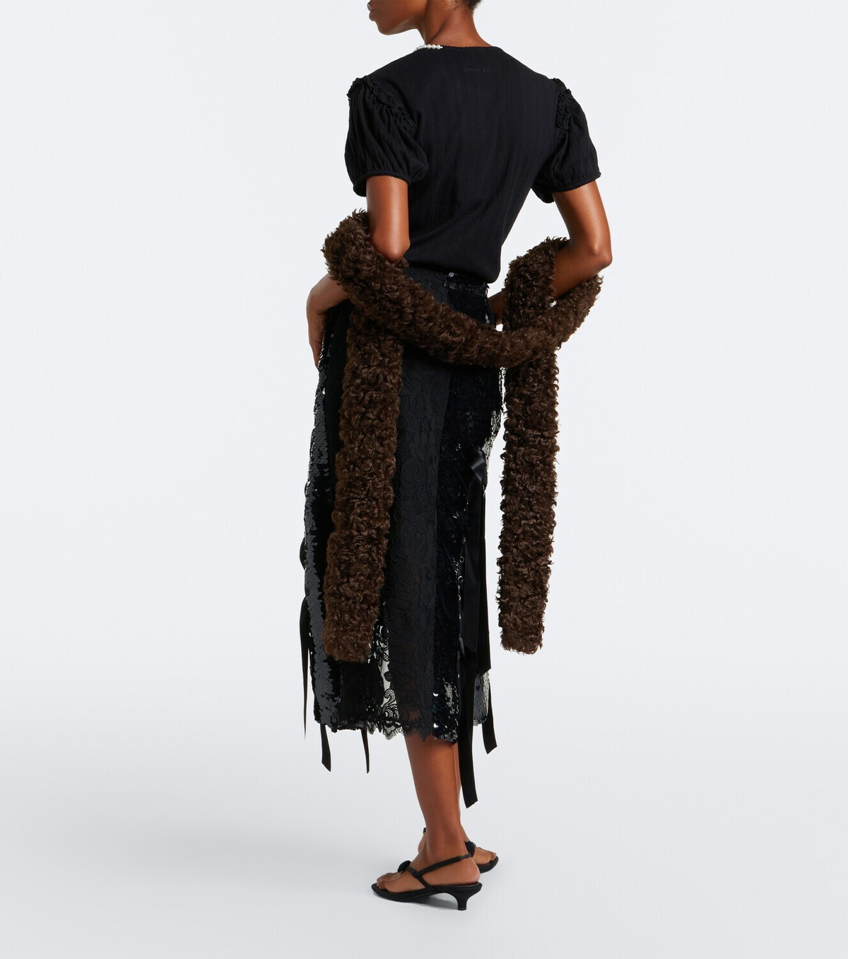 Simone Rocha Teddy scarf