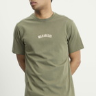 Maharishi Men's Organic Logo T-Shirt in Olive Og-107F