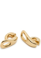 Rabanne Front-back Drop Earrings - Gold - One Size