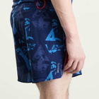 Adidas Running Men's adidas x Labrum Gel Shorts in Dark Blue Lucid Red
