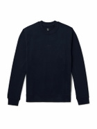 Rapha - Logo-Embroidered Organic Cotton-Jersey Sweatshirt - Blue