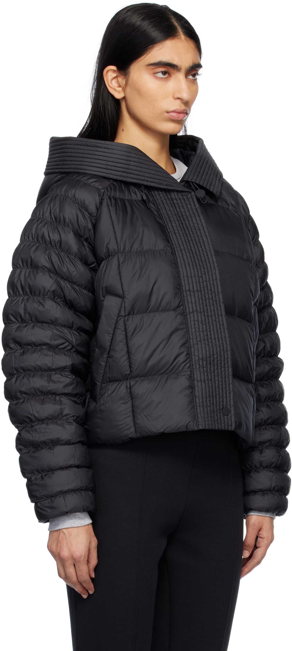 Nike Black Sportswear Swoosh PrimaLoft Puffer Jacket Nike