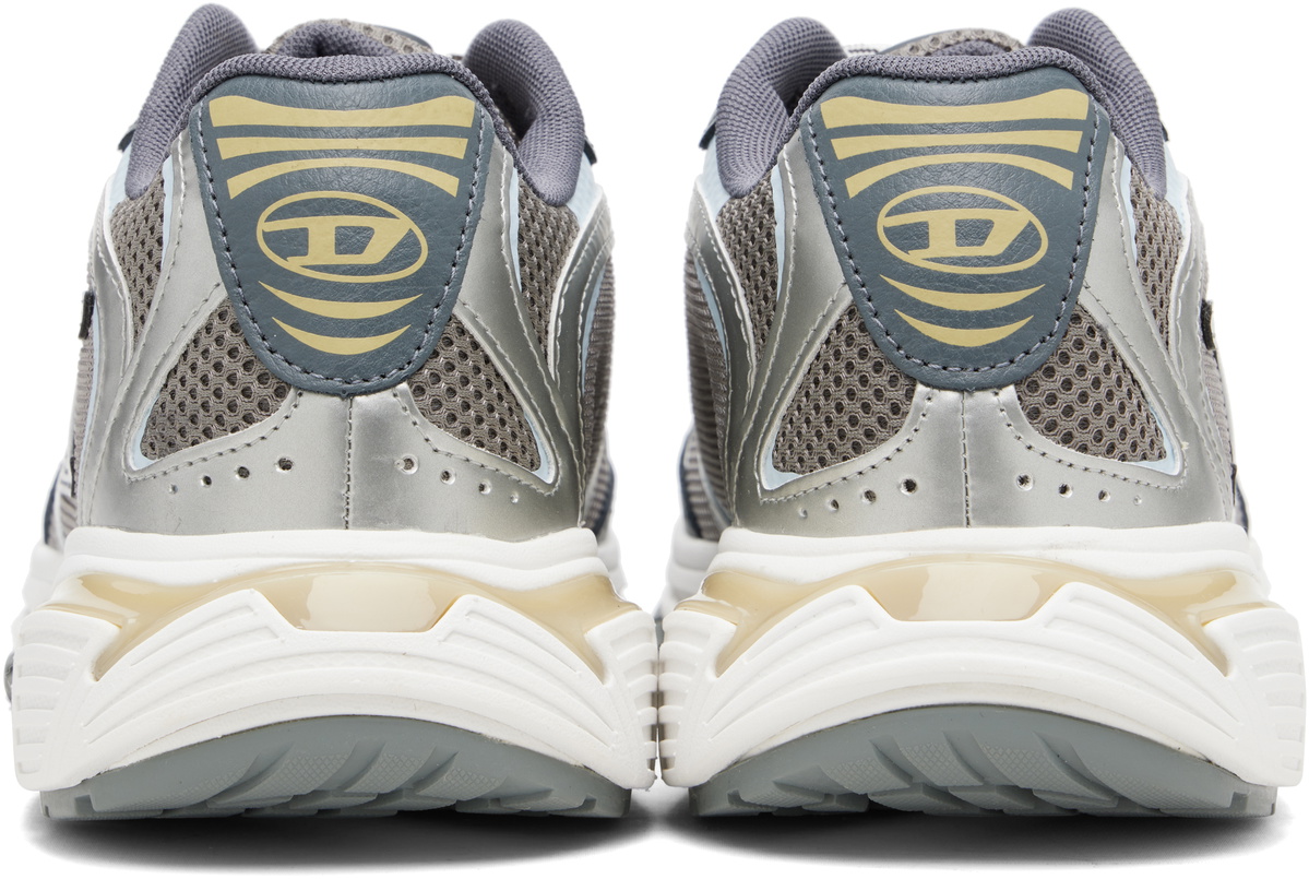 Diesel Gray & Silver S-Pro-V-Dense Low Sneakers