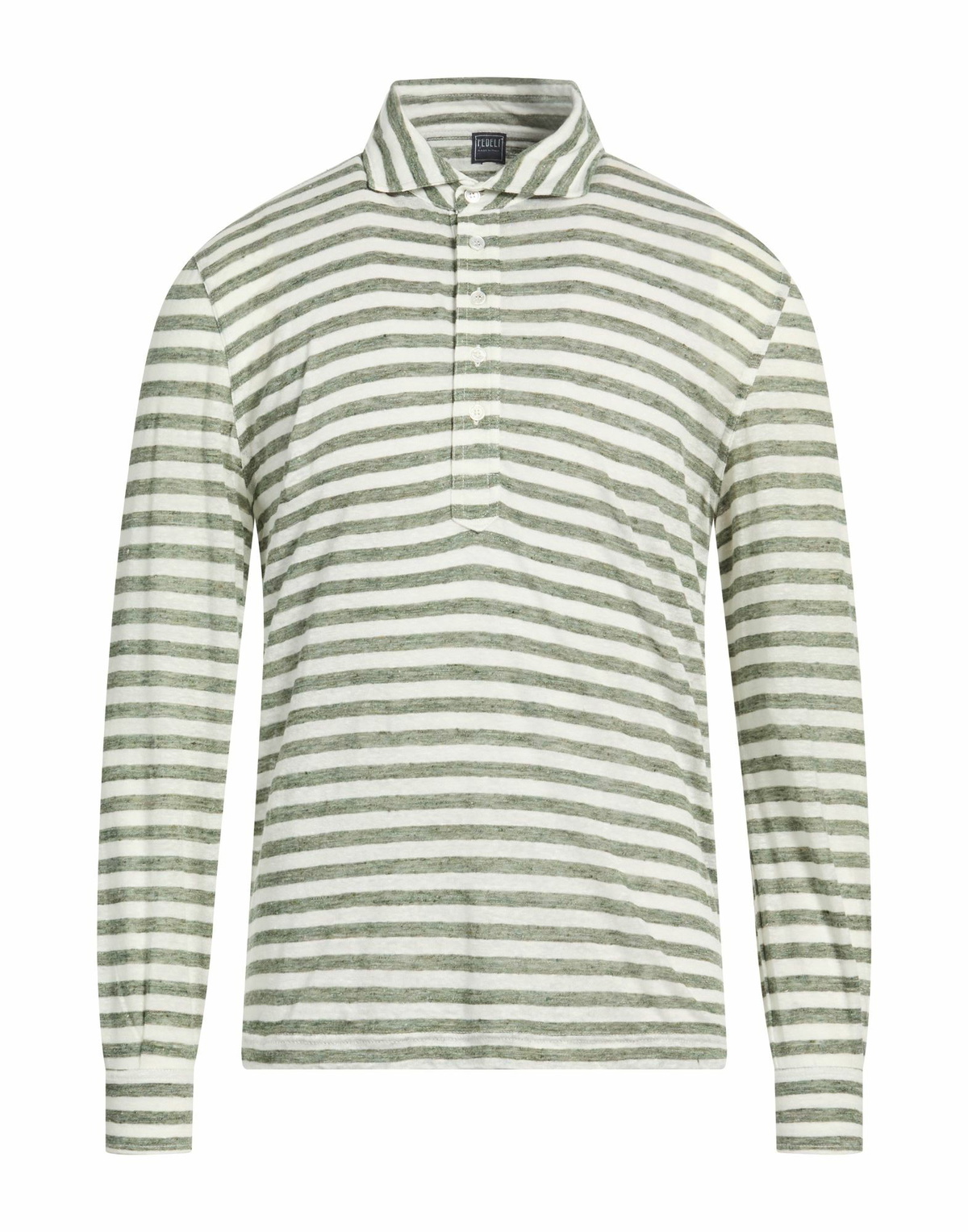 Fedeli Mens Polo shirt Military in Green