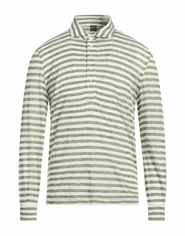 Photo: Fedeli Mens Polo shirt Military in Green