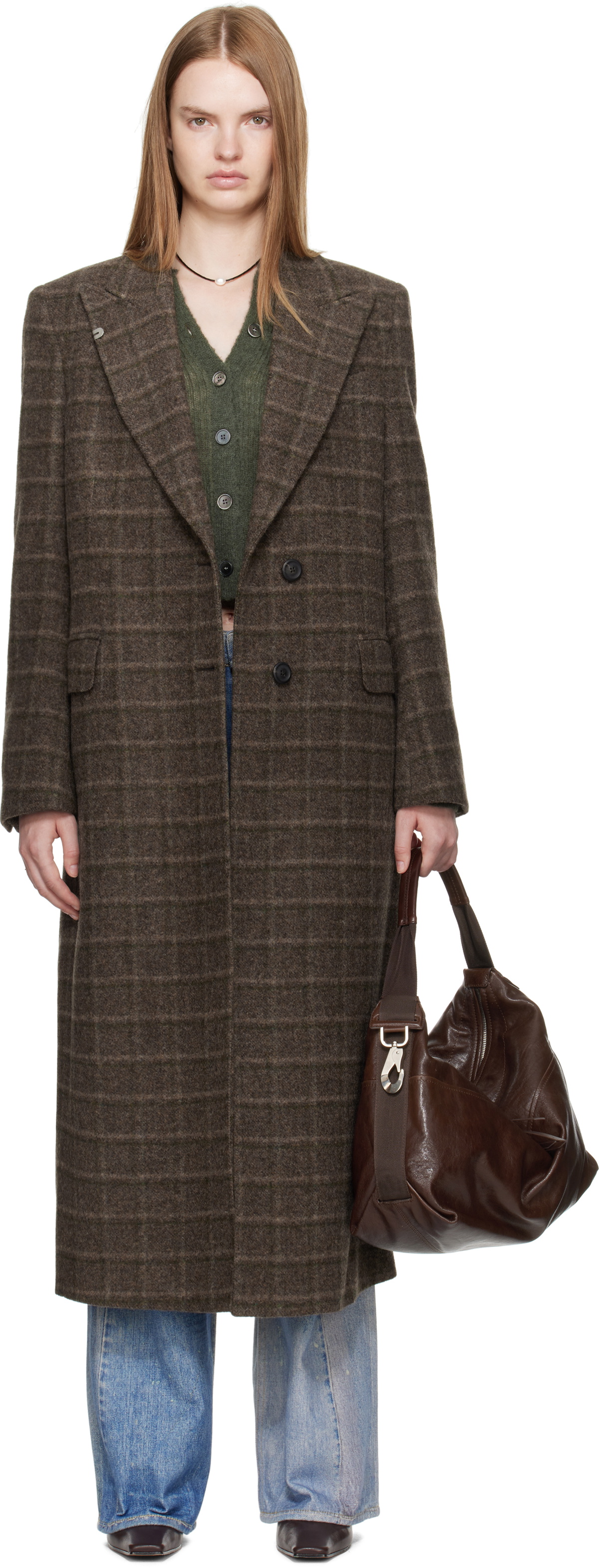 OUR LEGACY Brown Manta Coat Our Legacy
