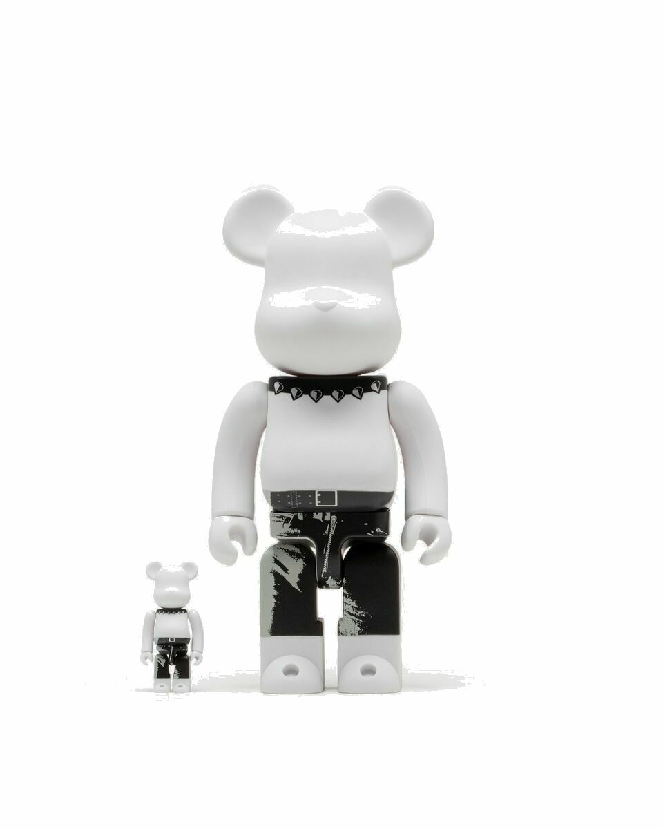 Photo: Medicom Bearbrick 400% Andy Warhol X The Rolling Stones Sticky Fingers 2 Pack White - Mens - Toys