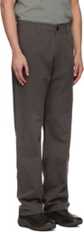 POST ARCHIVE FACTION (PAF) Brown Archive Stream Trousers