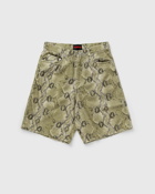 Pleasures Rattle Shorts Green - Mens - Casual Shorts