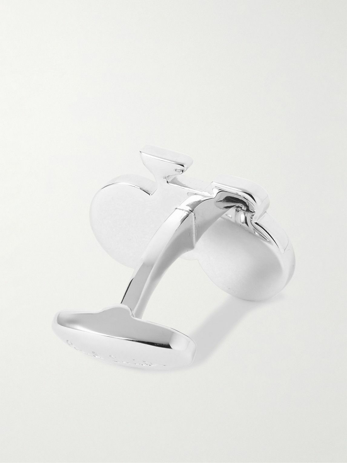 Paul Smith - Bike Silver-Tone and Enamel Cufflinks