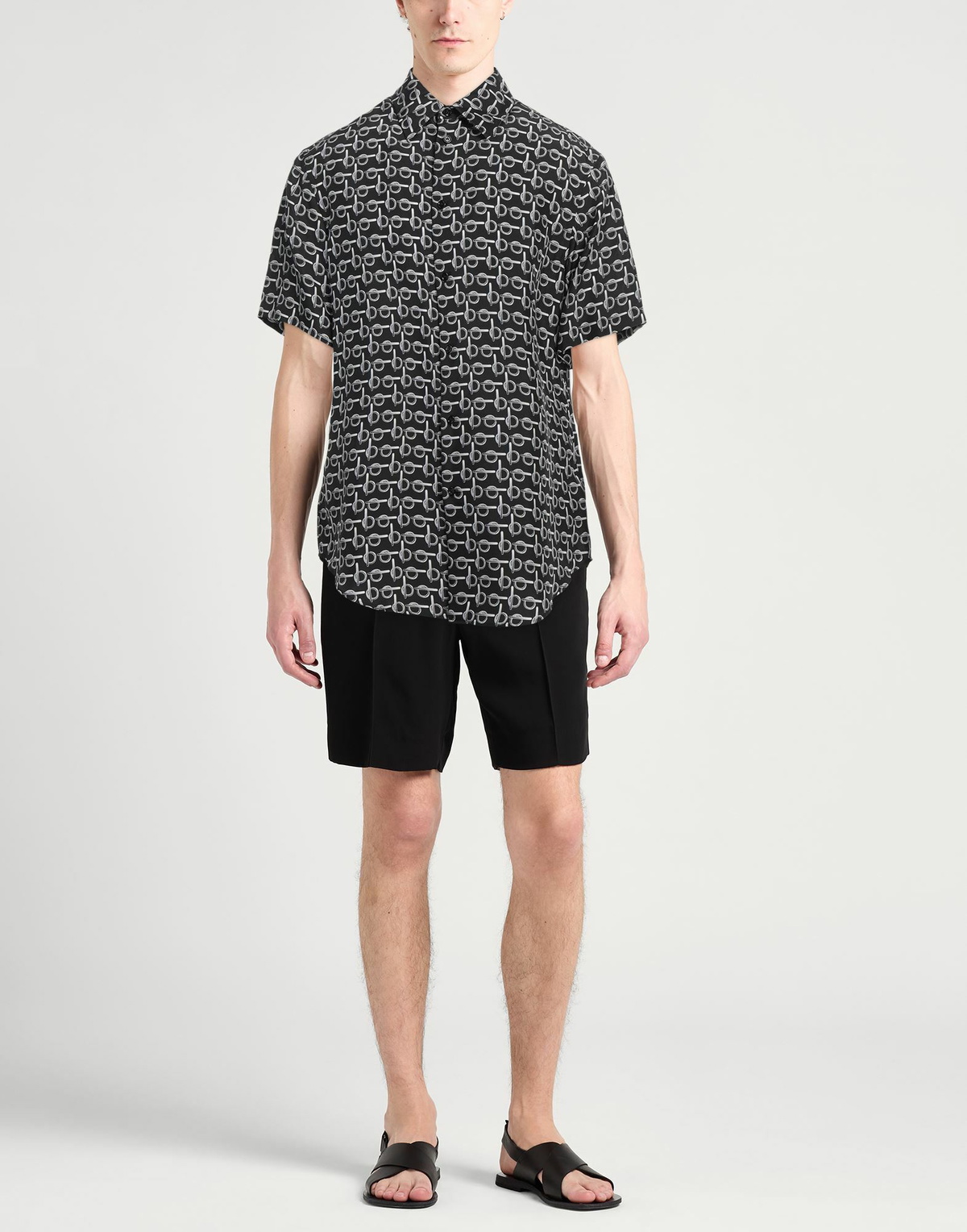 Burberry Mens Shirt in Black