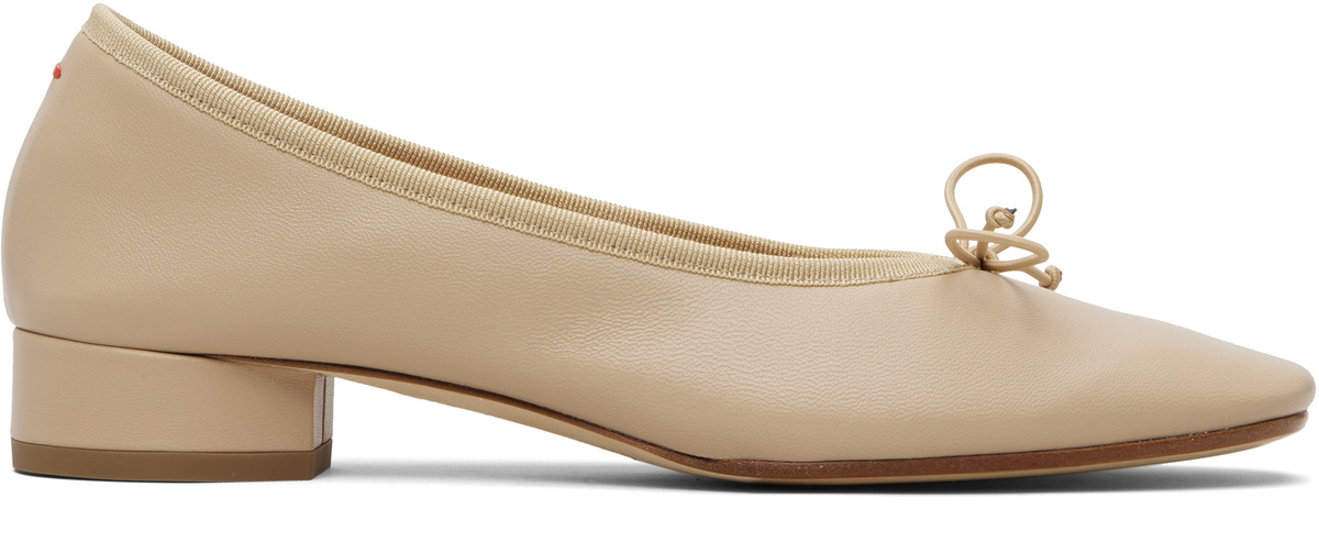 Aeyde Beige Onda Heels