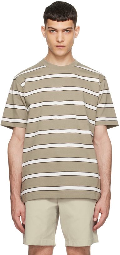 Photo: NORSE PROJECTS Taupe Johannes T-Shirt