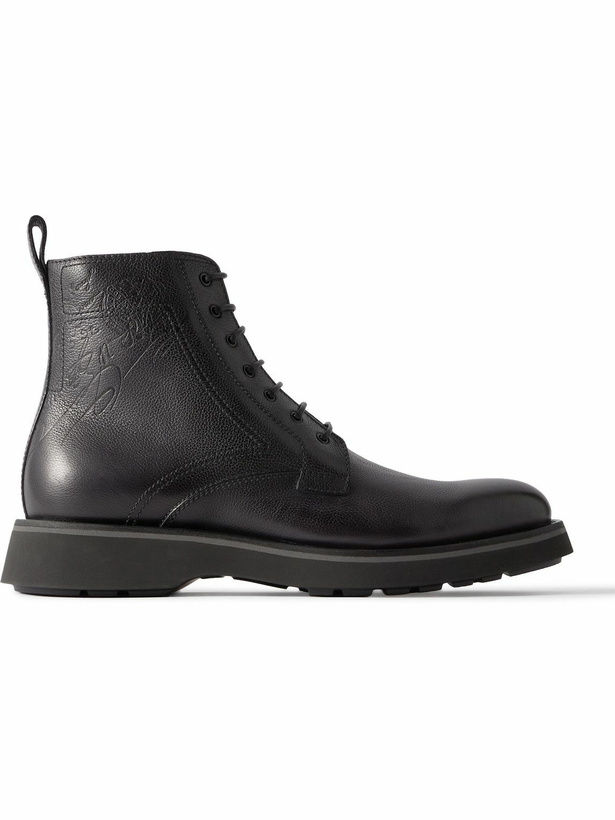 Photo: Berluti - Alessio Scritto Venezia Full-Grain Leather Boots - Black