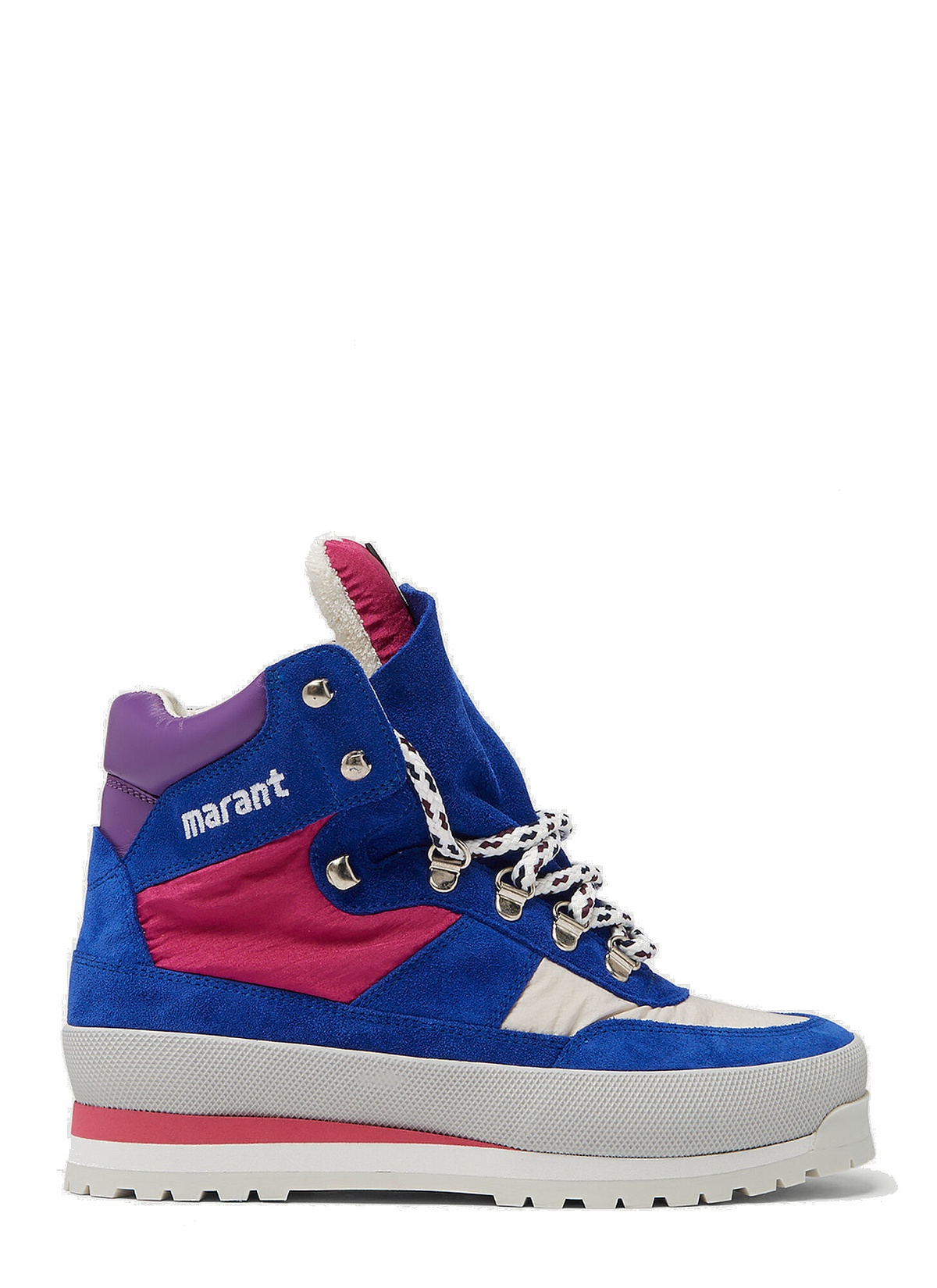 Photo: Bannry Wedge Sneakers in Blue
