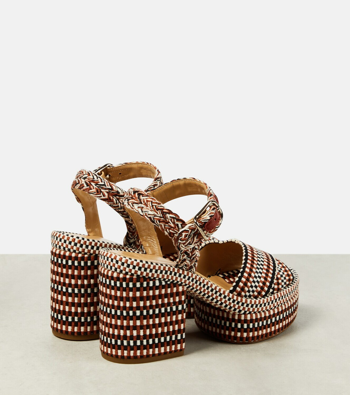 Chloé Odina jacquard sandals Chloe