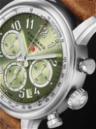 Chopard - Mille Miglia Classic Automatic Chronograph 40.5mm Stainless Steel and Leather Watch, Ref. No. 168619-3004