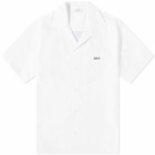 Off-White Men's Tyre Moon Vacation Shirt in White