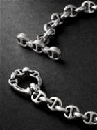 HOORSENBUHS - 5mm Open-Link Silver Diamond Bracelet - Silver