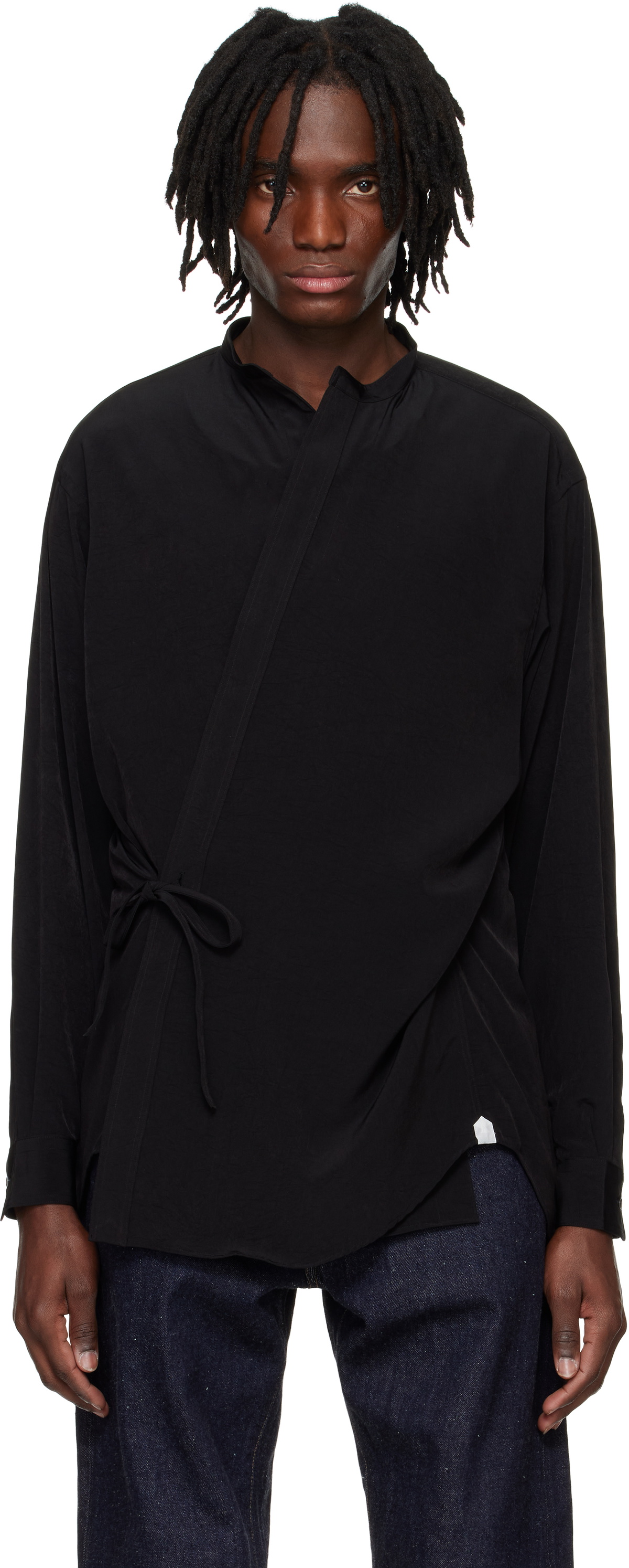 RAINMAKER KYOTO Black Band Collar Dougi Shirt