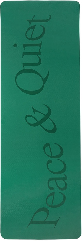 Photo: Museum of Peace & Quiet Green Logo Yoga Mat