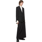 Sulvam Black Wool Gabardine Blazer