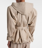 Magda Butrym Belted cotton-blend jacket