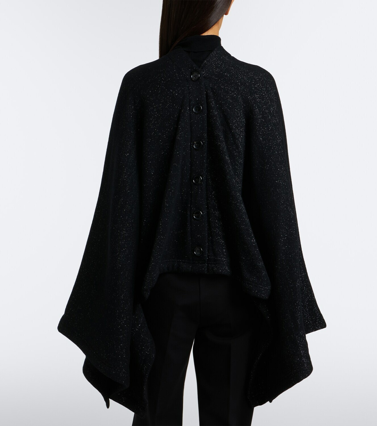 Junya Watanabe Draped wool and cotton-blend cardigan