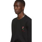 Alexander McQueen Black Organic Loopback Sweatshirt