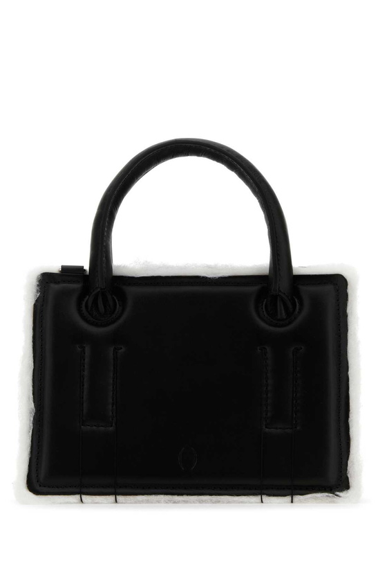 Photo: Dentro Black Leather Mini Otto Handbag