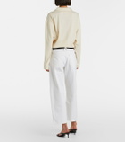 Slvrlake Jamie cropped barrel-leg jeans