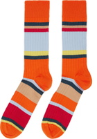 Paul Smith Three-Pack Multicolor Stripe Mix Socks