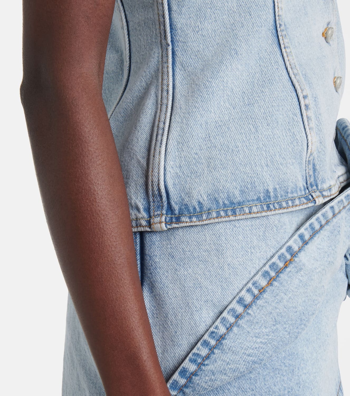 Magda Butrym Denim vest