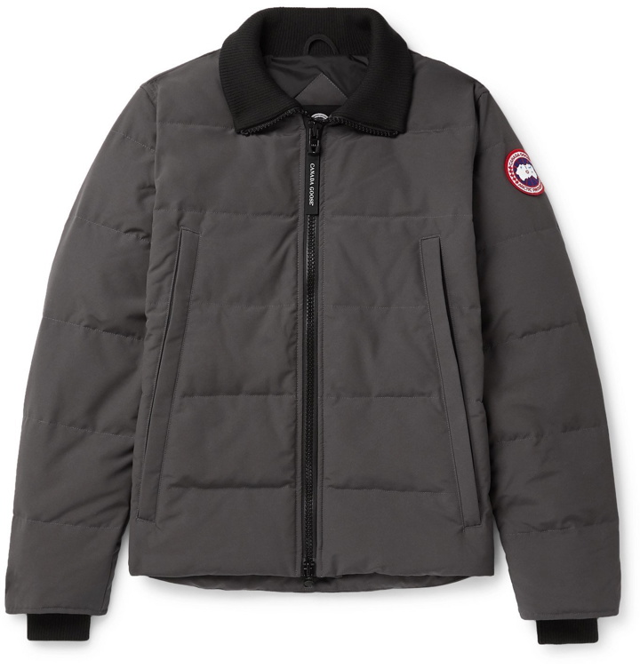 Photo: Canada Goose - Woolford Quilted Shell Down Jacket - Gray