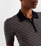 Nili Lotan Gemmatta striped cotton polo shirt