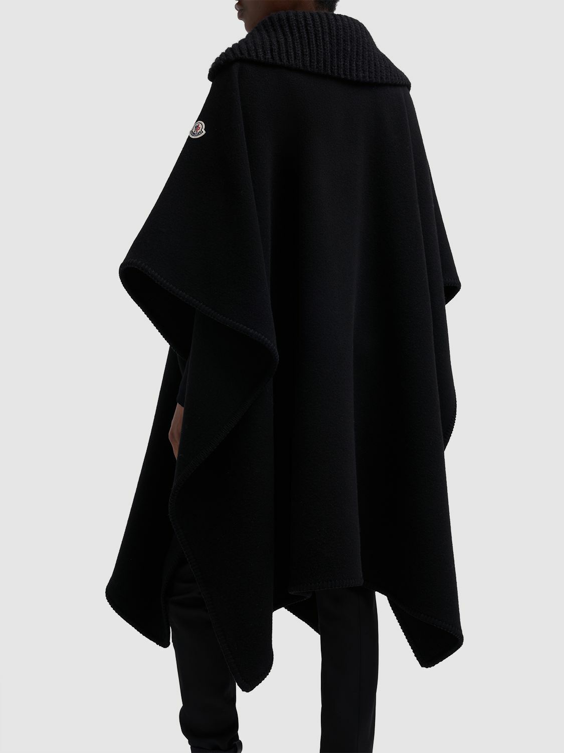 【関税&送料込】Moncler Hooded Wool Cape MONCLER - Wool Cape Moncler