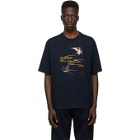 Dunhill Navy Spring Swallows T-Shirt