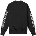 Aries Men's Column Crew Sweat in Black