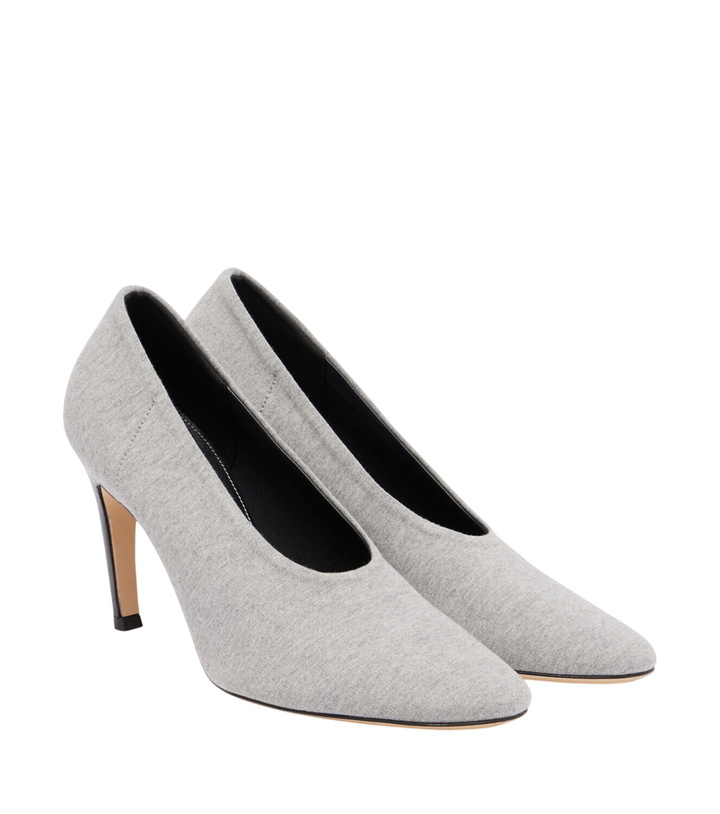 Photo: Toteme Slip jersey pumps