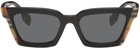 Burberry Black Check Sunglasses