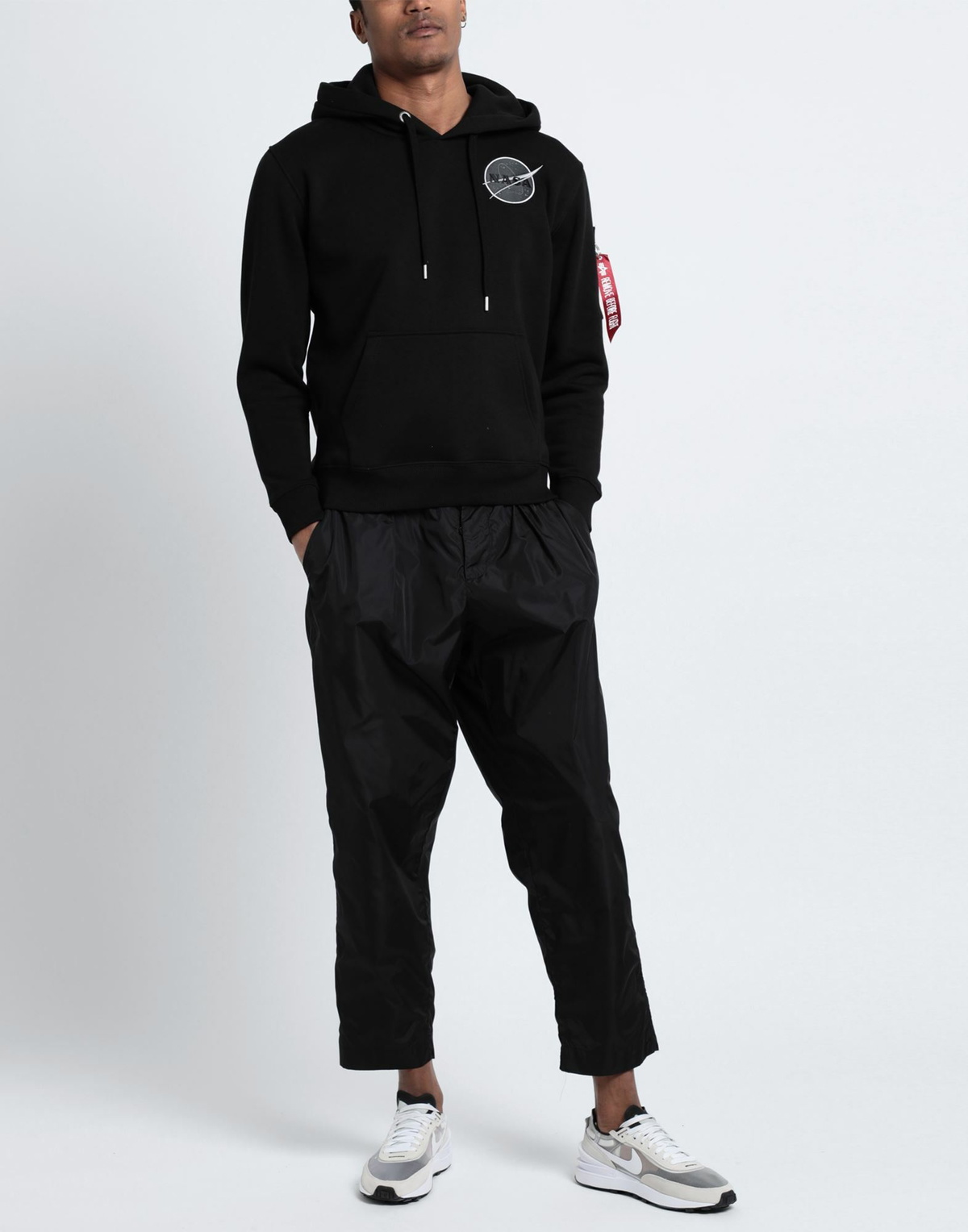 Alpha Industries Mens Sweatshirt in Black